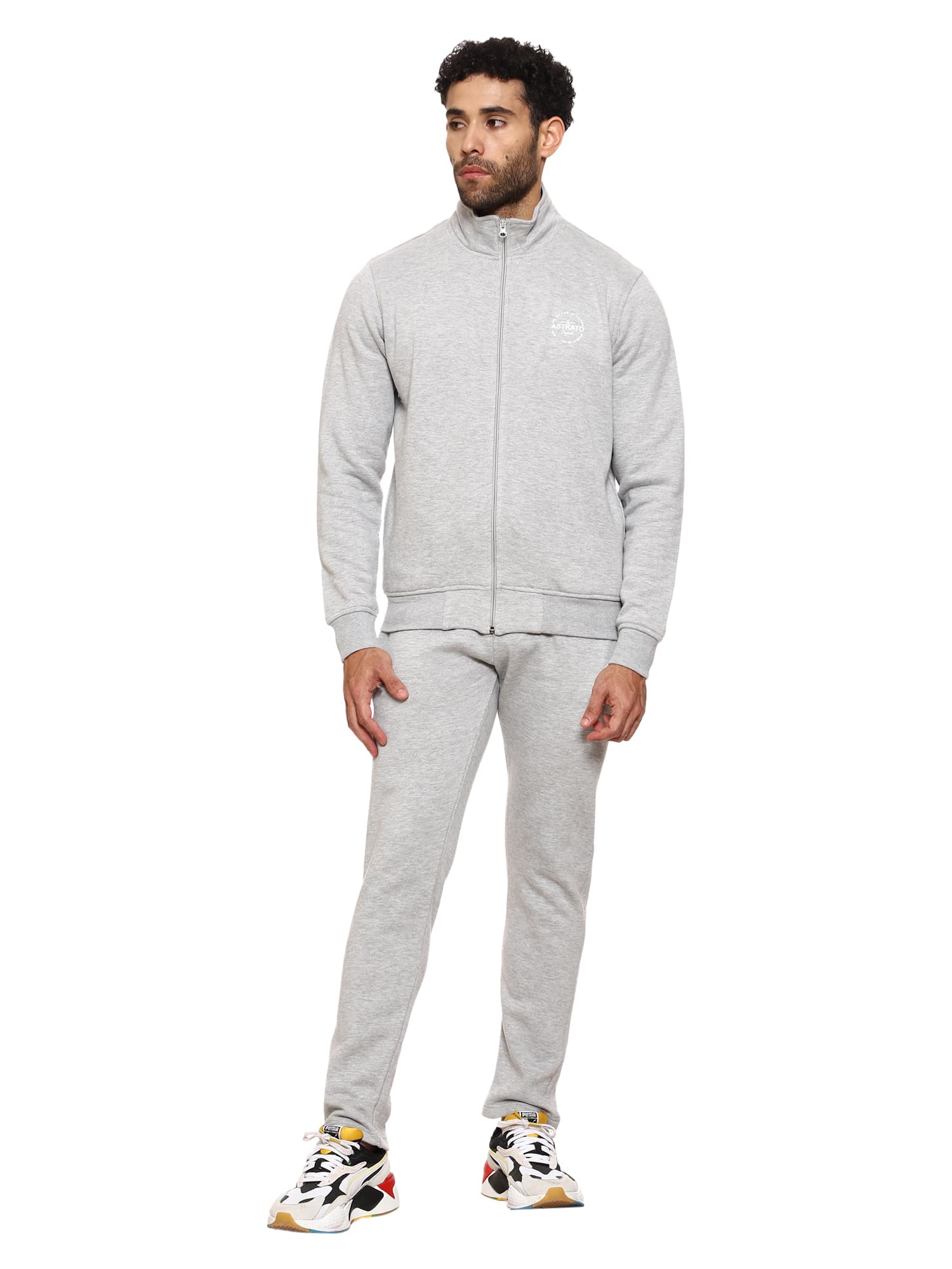 Boys Track Jacket - Grey